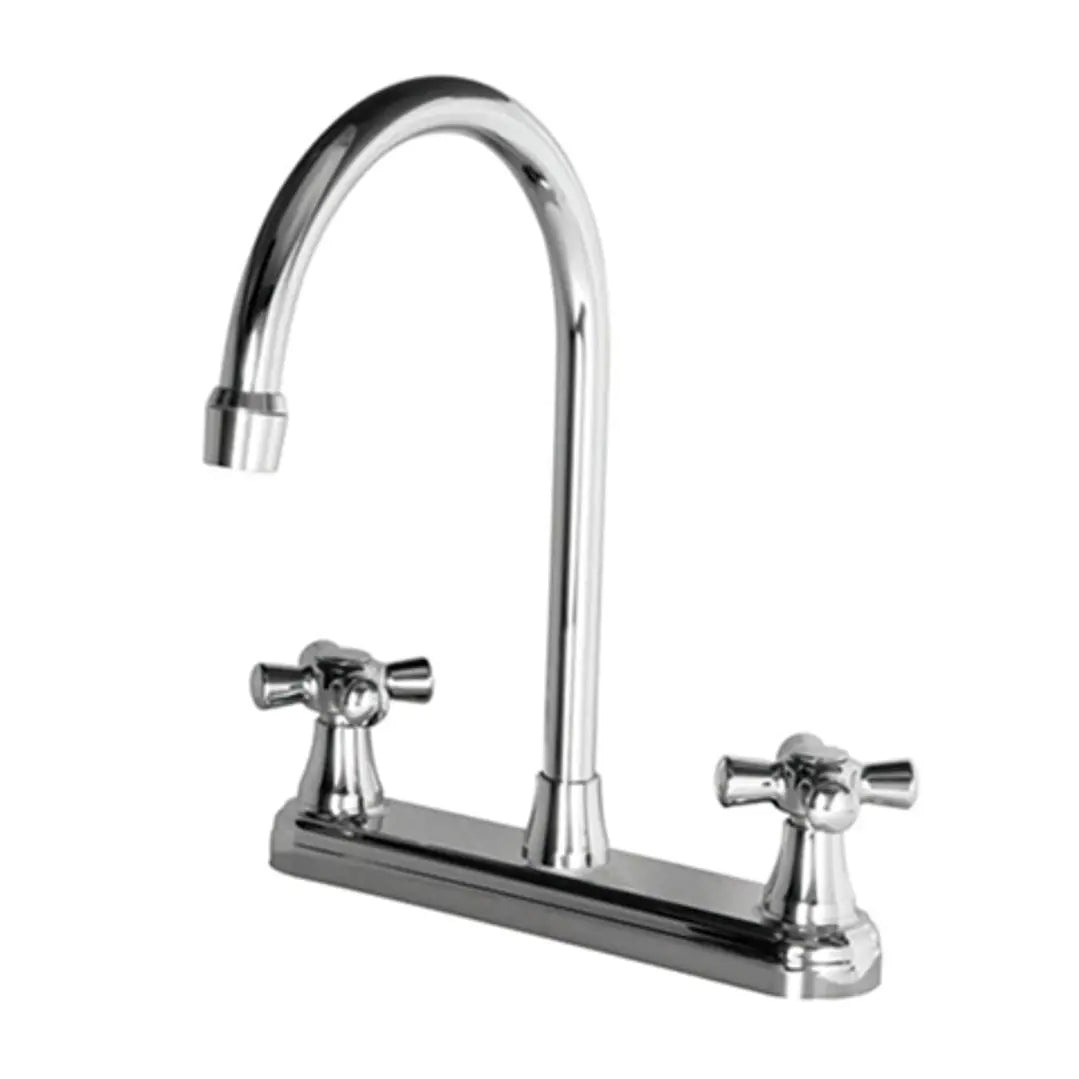 Llave Para Lavaplatos 8¨ Manijas Clásicas Cruceta