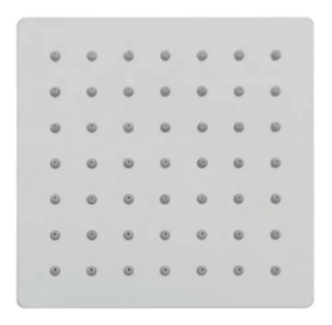 Regadera Metálica De 20 Cm Cuadrada