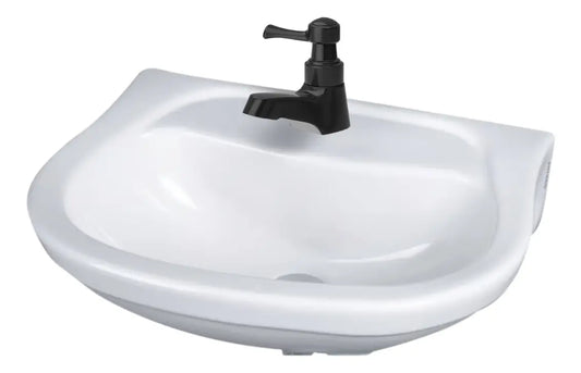 Llave Individual Negra Para Lavamanos Tipo Palanca Balta