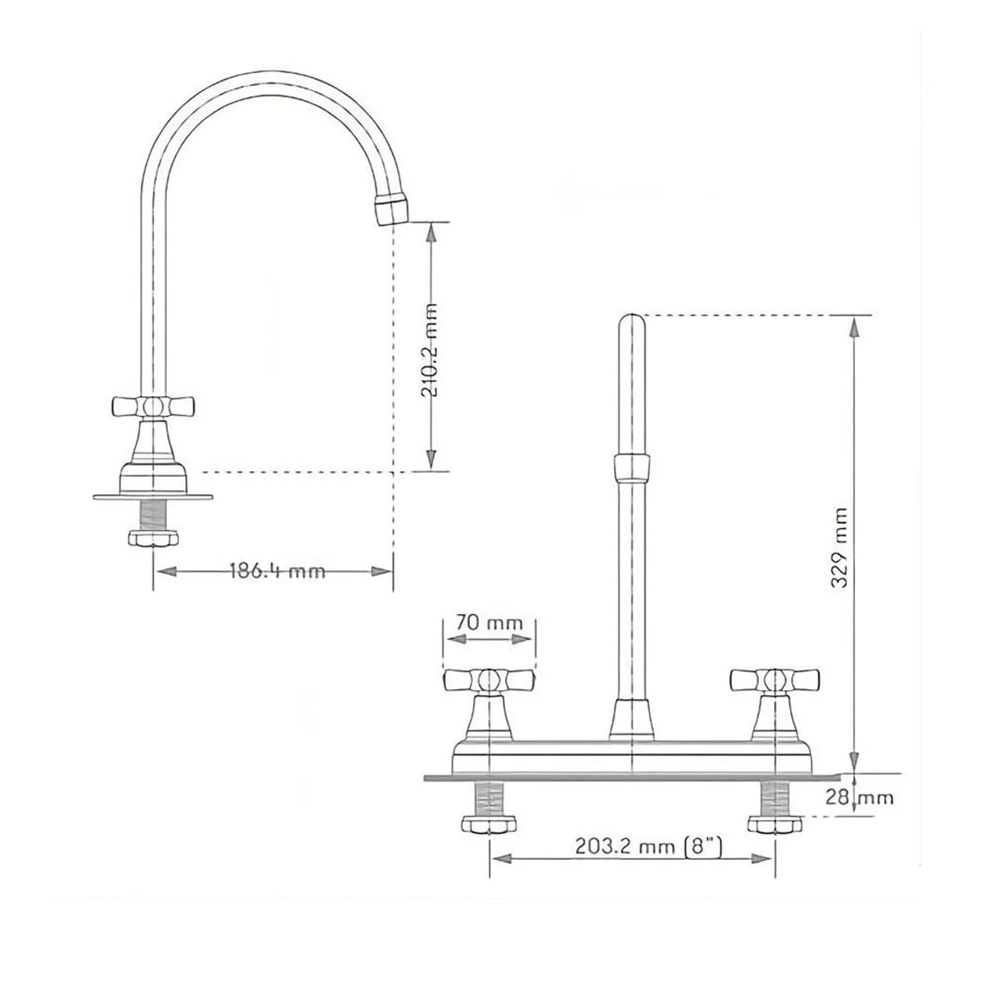 Grifería De Cocina Helvetia Gricol Moderna Y Funcional