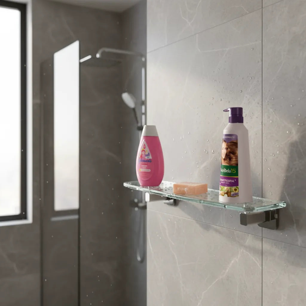 Repisa Acrilica Rectangular Con Resistencia 9 Kg