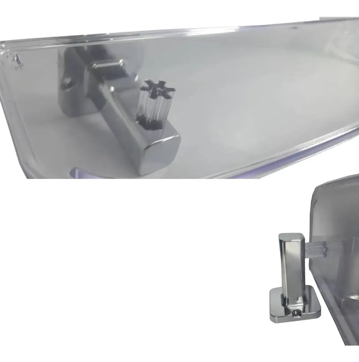 Repisa Acrilica Rectangular Con Resistencia 9 Kg