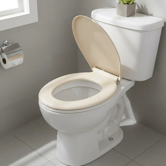 Asiento Redondo Para Sanitario Estandar Bone