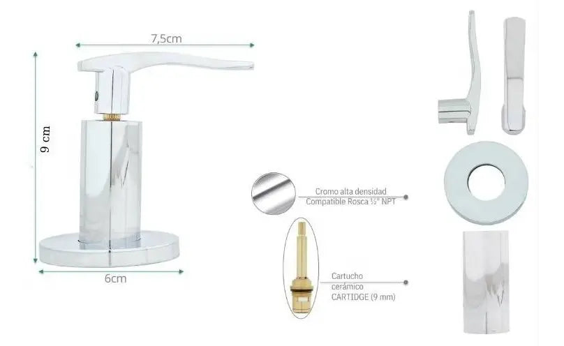 Manija Ducha Ondulada