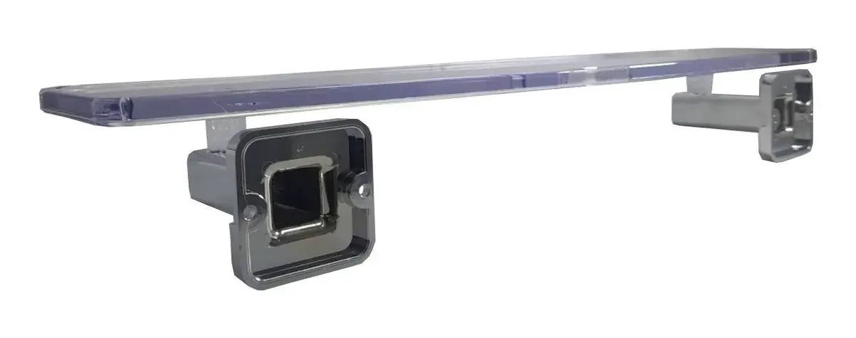 Repisa Acrilica Rectangular Con Resistencia 9 Kg