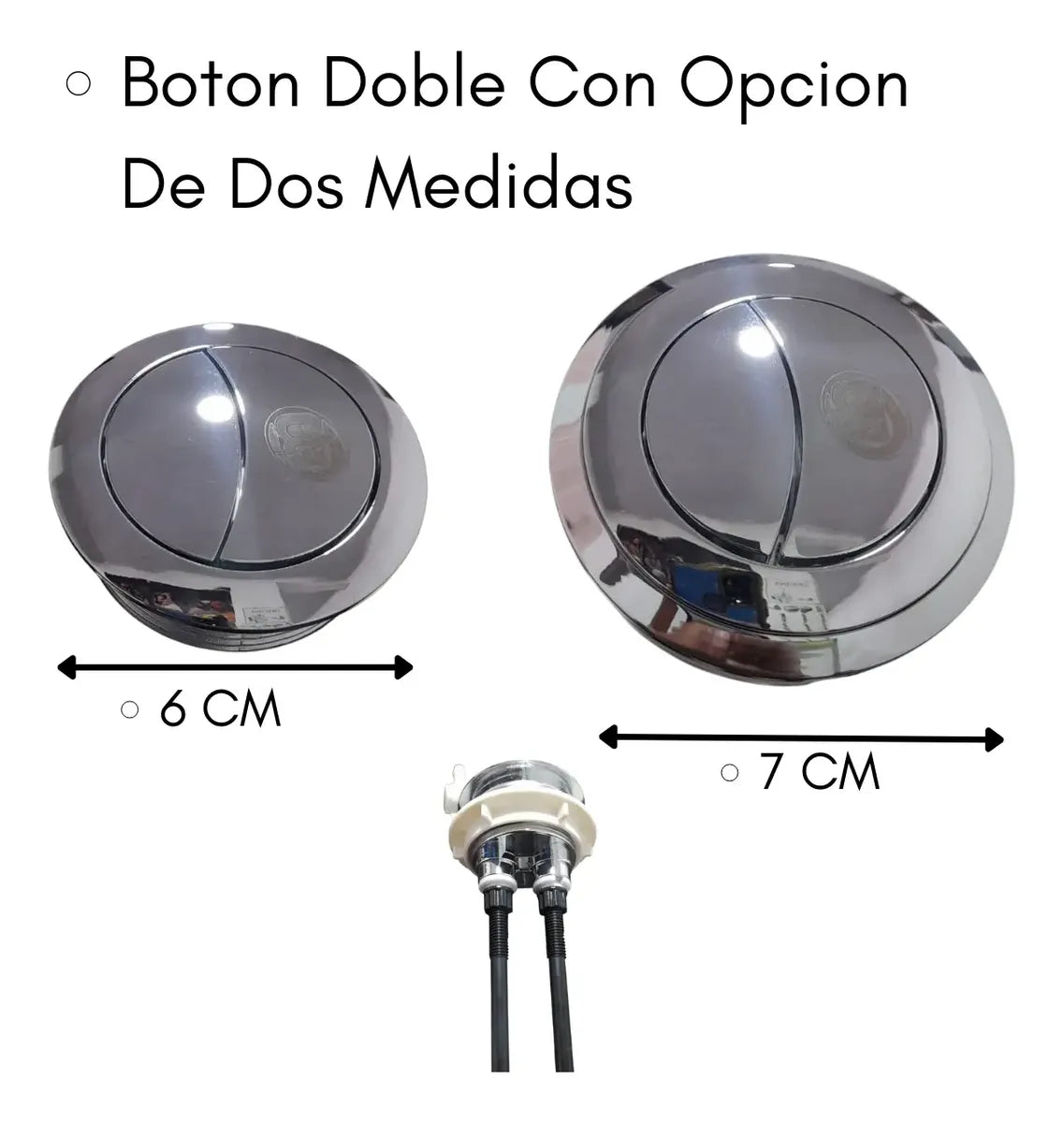 Kit Grifería Sanitaria Doble Descarga