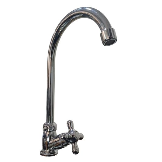 Llave Para Lavaplatos Agua Fría Cromado