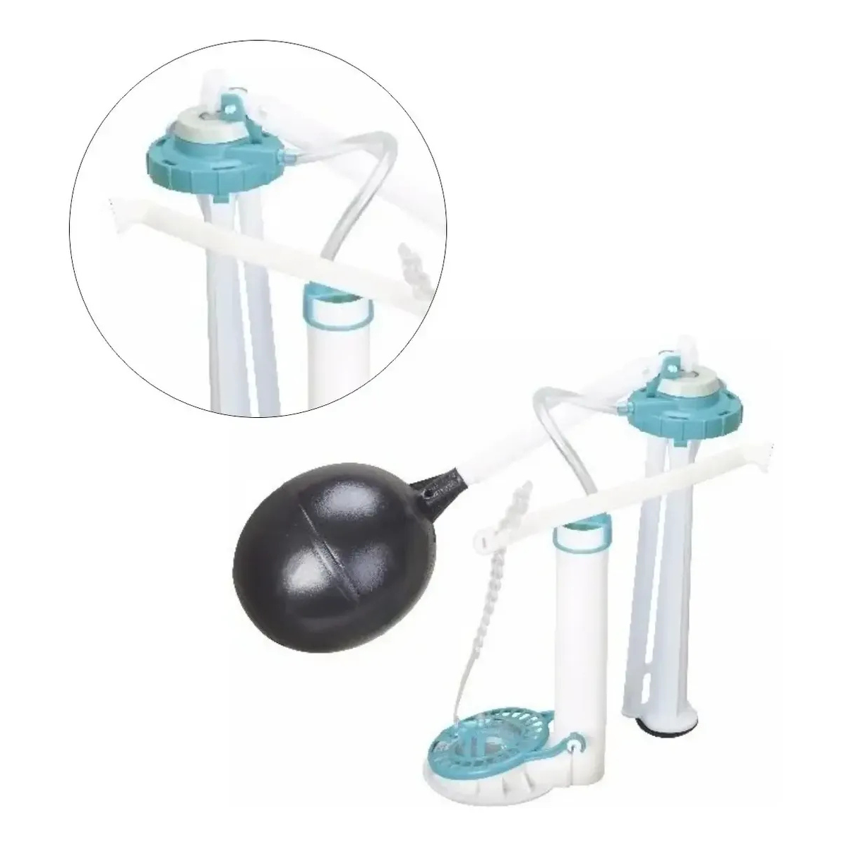 Kit Grifería Para Tanque Sanitario 32 Cm Universal