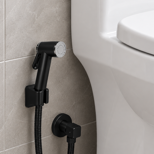 Poma Bidet Palanca Negro