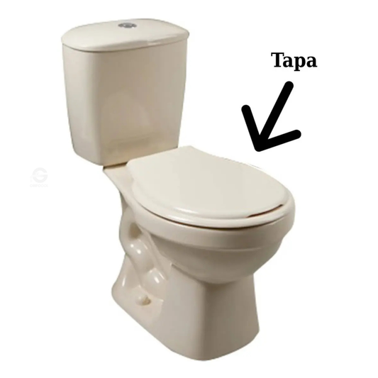 Asiento Redondo Para Sanitario Estandar Bone