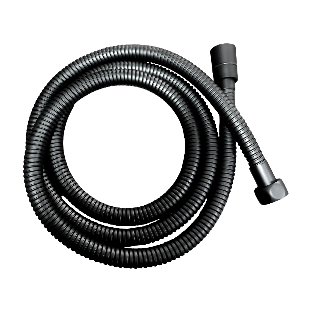 Manguera Teleducha De 1.50 Cm Negro Mate