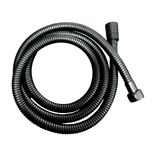 Manguera Teleducha De 1.50 Cm Negro Mate